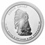 2021 1 oz Silver $1 Sioux Indian Chief Portrait BU
