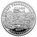 2021 1 oz Silver $2 400th Anniversary First Thanksgiving