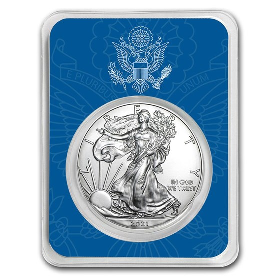 2021 1 oz Silver American Eagle - United States Seal (Type 1)