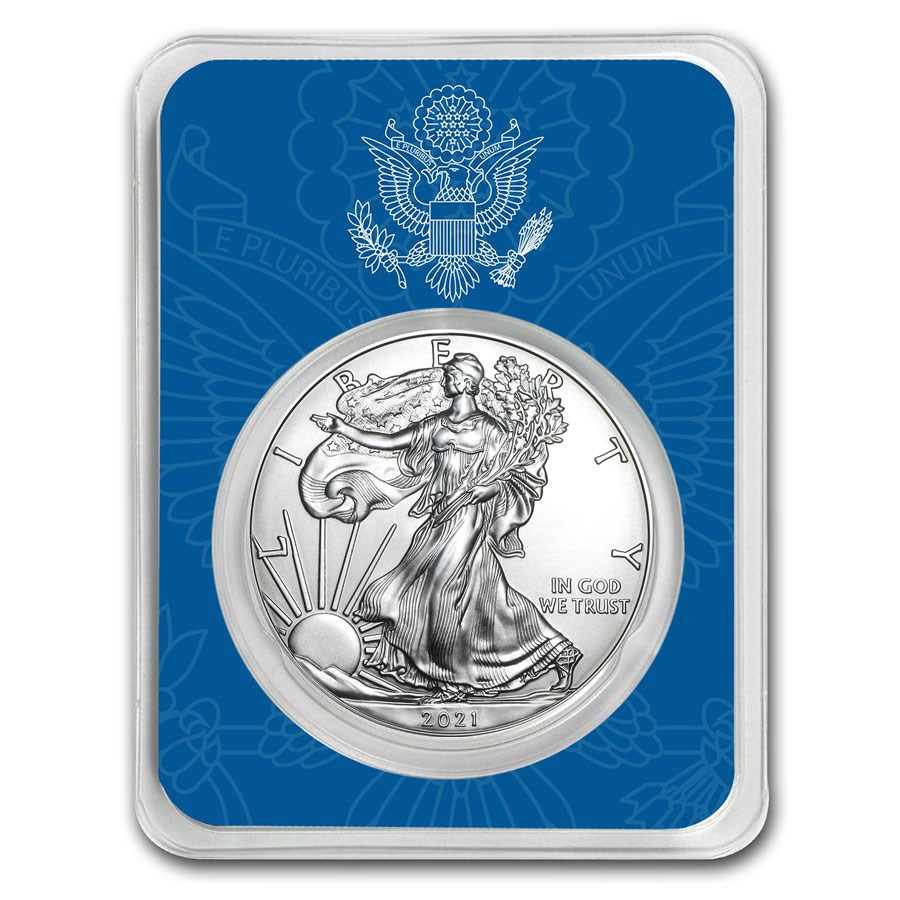 2021 1 oz Silver American Eagle - United States Seal