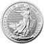 2021 1 oz Silver Britannia (25-Coin MintDirect® Tube)