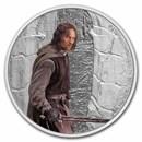 2021 1 oz Silver Coin $2 The Lord of the Rings: Aragorn