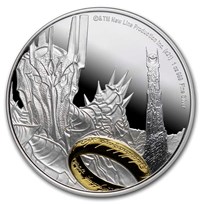 2021 1 oz Silver Coin $2 The Lord of the Rings: Sauron