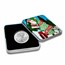 2021 1 oz Silver Eagle Type 2 - w/Holiday Tin, Christmas Tree