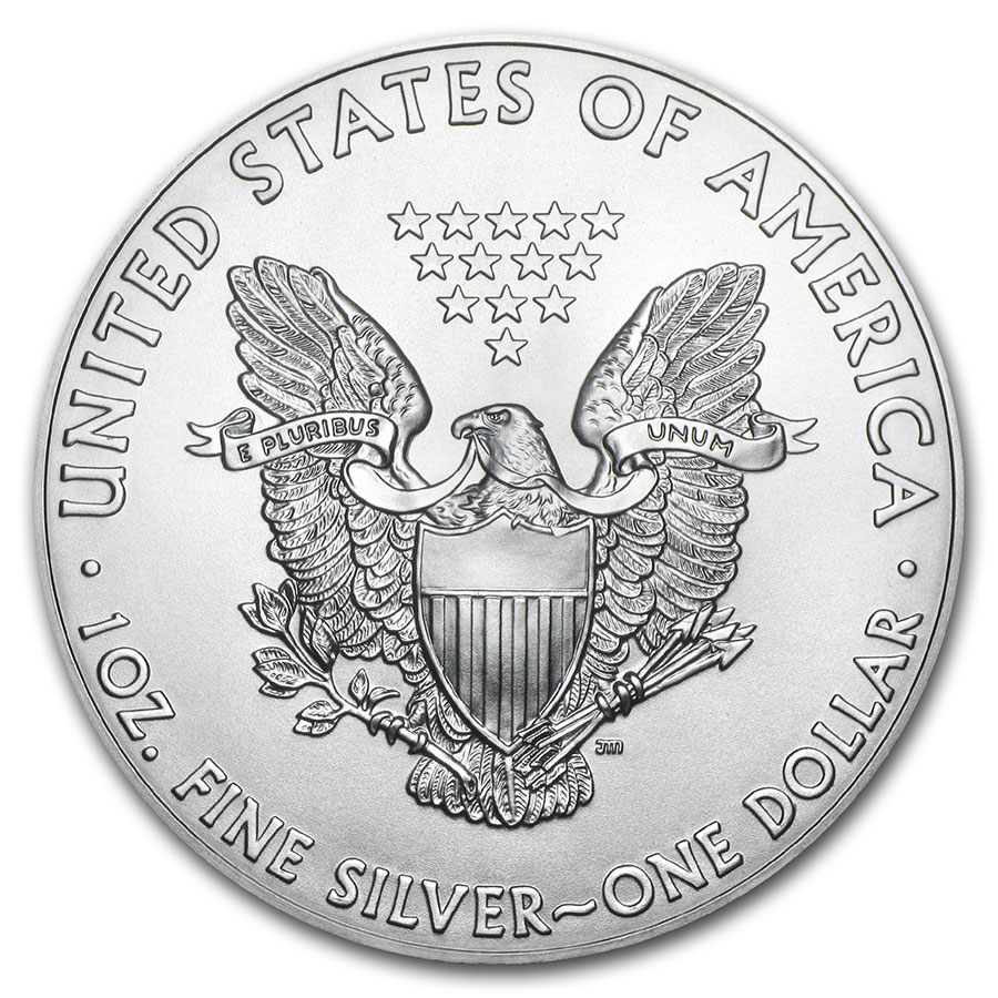 Buy 2021 1 oz Silver Eagles 20 Coin Tube FirstStrike | APMEX