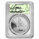 2021 1 oz Silver PCGS 35th Anniv PR-70 PCGS (Signed, 1 of 35)