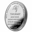 2021 1 oz Silver Round - Tom Brady "Career Passing Yards Record"