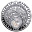 2021 1 oz Silver Treasures of the U.S. Idaho Opal (Box/COA)