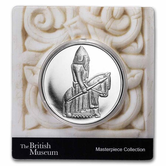 2021 2.5 oz Silver $5 SI British Museum - 12th Century Knight 2021 2.5 oz Silver $5 SI British Museum - 12th Century Knight