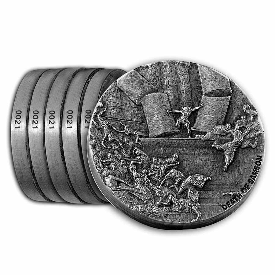 Buy 2021 6-Coin Silver Set - Biblical Series (Matching Serial #'s) | APMEX