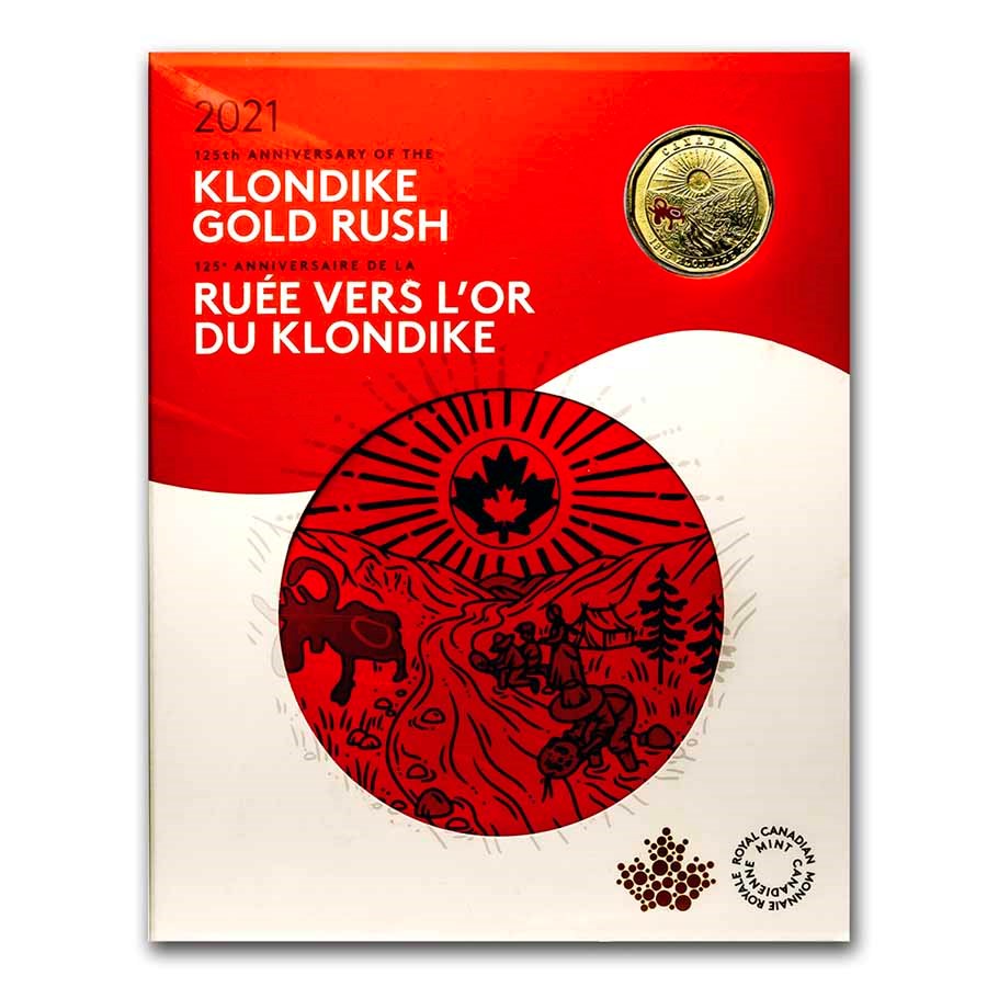 2021 7-Coin Canada 125th Anniv of the Klondike Gold Rush Keepsake