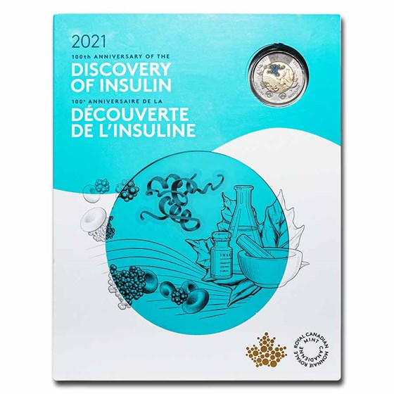 2021 7-Coin Canada The Discovery of Insulin Collector Keepsake 2021 7-Coin Canada The Discovery of Insulin Collector Keepsake