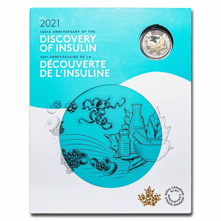 2021 7-Coin Canada The Discovery of Insulin Collector Keepsake