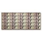 2021 (A-Boston) $5.00 FRN CU (Fr#1999-B) 25 Uncut sheet