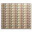 2021 (A-Boston) $5.00 FRN CU (Fr#1999-B) 50 Uncut sheet