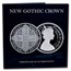 2021 Alderney Silver New Gothic Crown PR-70 PCGS