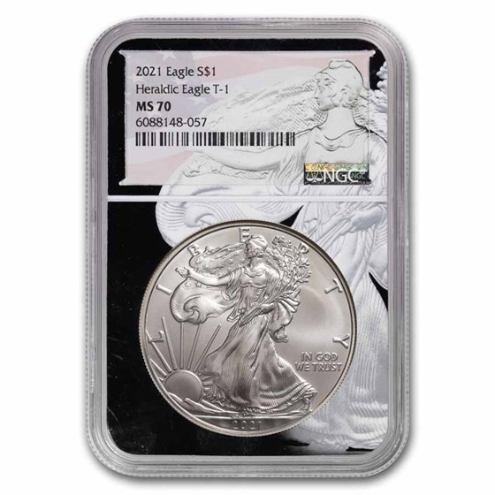 2021 American Silver Eagle (Type 1) MS-70 NGC (Liberty Holder) 2021 American Silver Eagle (Type 1) MS-70 NGC (Liberty Holder)