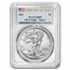 2021 American Silver Eagle (Type 2) MS-69 PCGS (FDI)