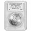 2021 American Silver Eagle (Type 2) MS-70 PCGS (FDI, Peed)