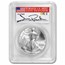 2021 American Silver Eagle (Type 2) MS-70 PCGS (FDI, Peed)