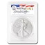 2021 American Silver Eagle (Type 2) MS-70 PCGS (FDI, Reagan)