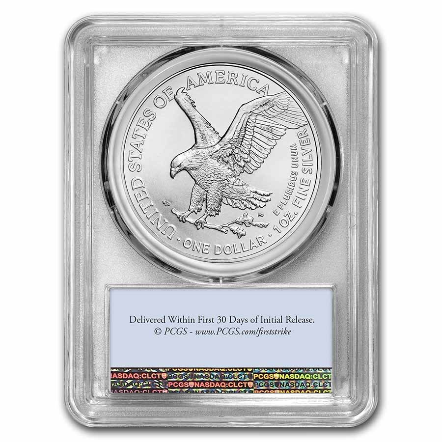 2021 American Silver Eagle (Type 2) MS-70 PCGS (FirstStrike®) | eBay