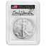 2021 American Silver Eagle (Type 2) MS-70 PCGS (FS, Damstra)
