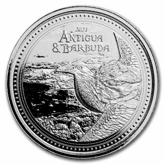 2021 Antigua & Barbuda 1 oz Silver Frigatebird BU 2021 Antigua & Barbuda 1 oz Silver Frigatebird BU