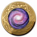 2021 AUS 1 oz Gold Milky Way Domed Proof (w/Box & COA) No sleeve