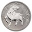 2021 AUS 1 oz Platinum Lunar Ox MS-70 PCGS (FDI)