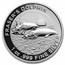 2021 AUS 1 oz Silver Dolphin High Relief Proof (w/Box & COA)