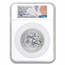 2021 AUS 10 oz Silver Wedge-Tailed Eagle UHR Rev PF-70 NGC