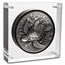 2021 AUS 2 kilo Silver Antiqued Great Barrier Reef Proof (HR)