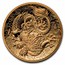 2021 AUS 2 oz Gold Proof High Relief Dragon (Box, no capsule)