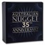 2021 AUS Gold 1/4 oz 35th Anniv Australian Kangaroo Nugget Proof
