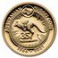 2021 AUS Gold 1/4 oz 35th Anniv Australian Kangaroo Nugget Proof