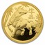 2021 Australia 1/10 oz Gold Lunar Ox Proof (Coin Only)