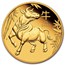 2021 Australia 1/10 oz Gold Lunar Ox Proof (w/box & COA)