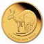2021 Australia 1/2 Gram Gold Kangaroo Mini Roo BU (Assay Card)