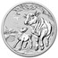 2021 Australia 1/2 oz Silver Lunar Ox BU (Series III)