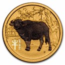 2021 Australia 1/20 oz Gold Lunar Ox BU (Series III, Colorized) 2021 Australia 1/20 oz Gold Lunar Ox BU (Series III, Colorized)