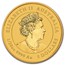 2021 Australia 1/20 oz Gold Lunar Ox BU (Series III)