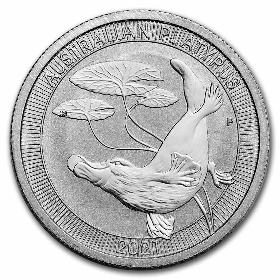 Buy 2021 Australia 1/3 oz Platinum Platypus BU APMEX