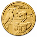 2021 Australia 1/4 Gold Australian Wildlife BU