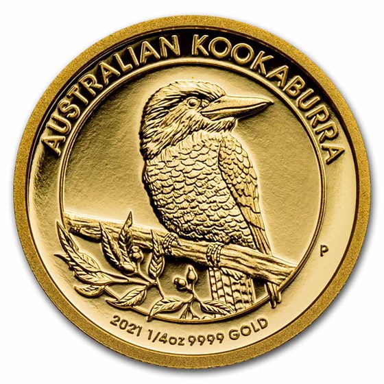 Buy 2021 Australia 1/4 oz Gold Kookaburra Proof APMEX