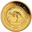 2021 Australia 1 kilo Gold Kangaroo BU