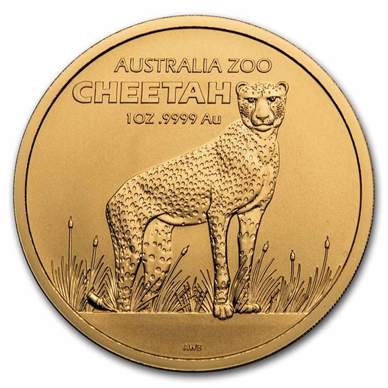 2021 Australia 1 oz Gold $100 Cheetah BU (w/Box & COA) 2021 Australia 1 oz Gold $100 Cheetah BU (w/Box & COA)