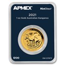 2021 Australia 1 oz Gold Kangaroo (MintDirect® Single) 2021 Australia 1 oz Gold Kangaroo (MintDirect® Single)