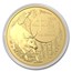 2021 Australia 1 oz Gold Lunar Year of the Ox BU