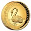 2021 Australia 1 oz Gold Swan Proof (HR, w/Box)